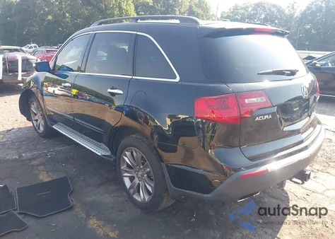 2010 Acura Mdx Advance Package from USA, damaged, VIN 2HNYD2H77AH515797